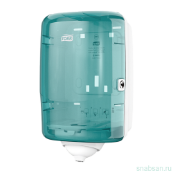 473167 Tork Reflex мини-диспенсер для полотенец с центральной вытяжкой, система M3, голубой