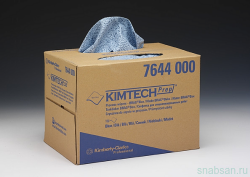 Kimberly-Clark 7644 KIMTECH Prep протирочный материал в брэг-боксе для подготовки поверхности синий