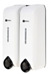 Дозатор / Диспенсер для мыла BIONIK модель BK1009 на 350мл + 350мл