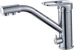 Смеситель для кухонной мойки с фильтром питьевой воды Savol S-L1321