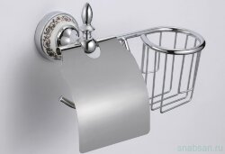 Держатель для туалетной бумаги и освежителя Savol S-L06851A