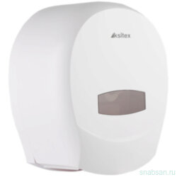 Ksitex TH-8001A Диспенсер туалетной бумаги в больших рулонах, пластик белый