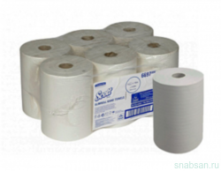 Kimberly Clark 6697 SCOTT Slimroll Рулонные полотенца однослойные белые