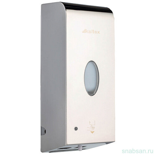 Ksitex AFD-7961S Сенсорный (автоматический) дозатор для мыла-пены, глянцевый 1 литр