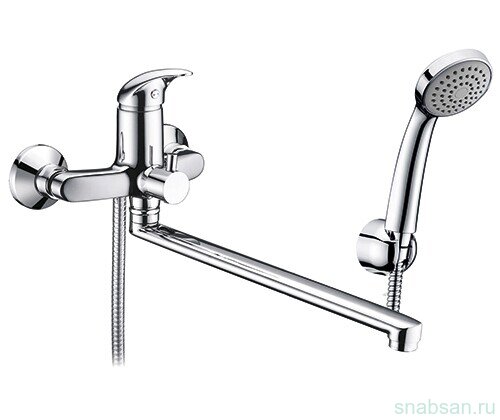 WasserKRAFT Isen 2602L Смеситель для ванны с длинным изливом