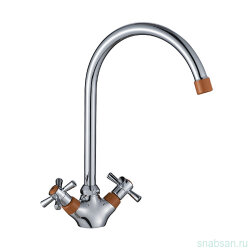 Смеситель для кухни DECOROOM DR51 (DR51028-Orange)