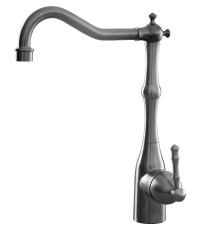 LEMARK EXPERT LM5081S Смеситель для кухни с поворотным изливом, сталь