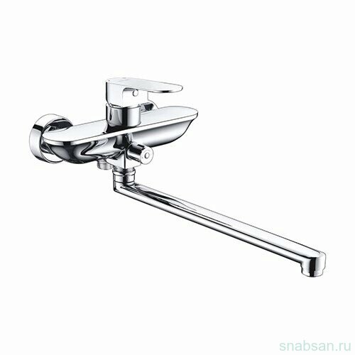 WasserKRAFT Dinkel 5802L Смеситель для ванны с длинным изливом