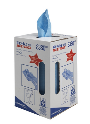 Kimberly-Clark 8380 WYPALL X60 нетканый протирочный материал в упаковке мультибокс голубой