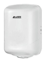 Ksitex A1-14W Диспенсер для рулонных полотенец с центральной вытяжкой, пластик белый