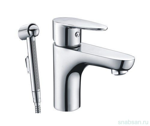 WasserKRAFT Leine 3508 Смеситель для умывальника с гигиенической лейкой