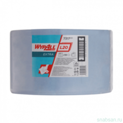 Kimberly-Clark 7317 WYPALL L20 EXTRA+ бумажный протирочный материал рулон синий
