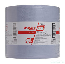 Kimberly-Clark 7359 WYPALL L20 бумажный протирочный материал рулон синий