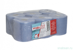 Kimberly-Clark 7493 WYPALL L10 бумажные протирочные полотенца в рулоне системы Rollcontrol синие
