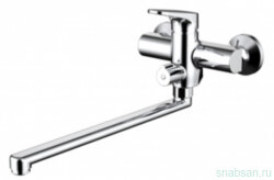 Смеситель для ванны c длинным изливом Bravat Eler (F6191238CP-01L-RUS)