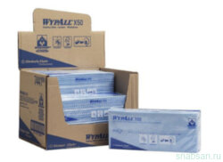 Kimberly-Clark 7441 WYPALL®  X50  нетканый протирочный материал (салфетки синие в пачке 50шт)