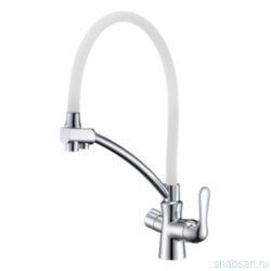 Смеситель для кухни Lemark Comfort (LM3070C-White)